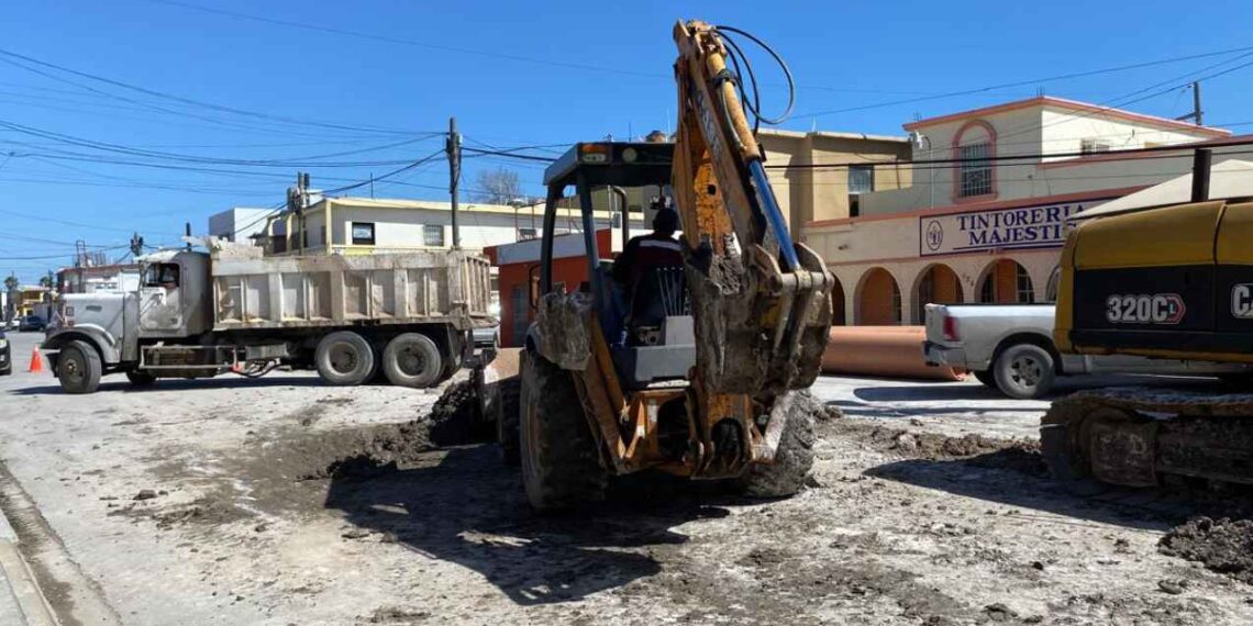 Matamoros sigue recibiendo recursos del Repuve para obras de pavimentación
