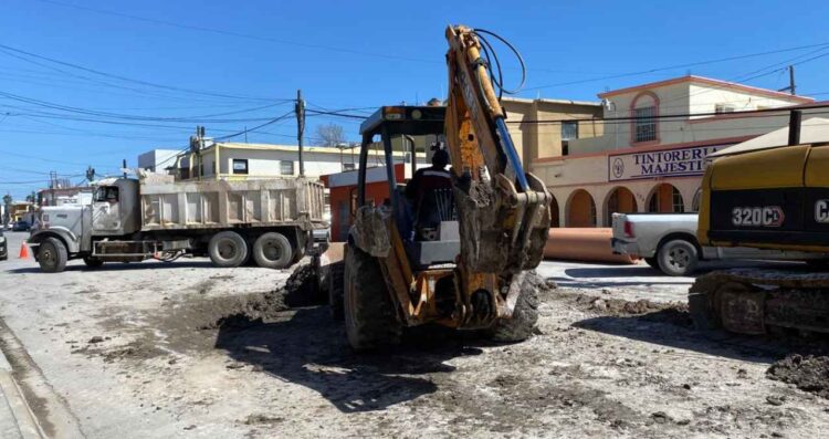 Matamoros sigue recibiendo recursos del Repuve para obras de pavimentación