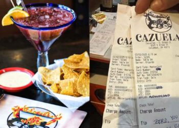 Deja mensaje de odio en lugar de propina a mesero latino en Ohio