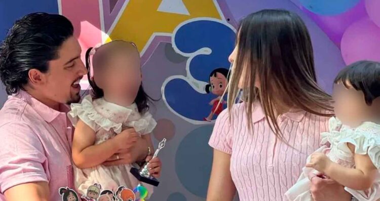 Mía, hija de Alex Fernández, celebra su tercer cumpleaños en grande