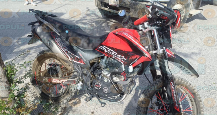 Motociclista choca contra camión de basura en Ciudad Victoria, Tamaulipas