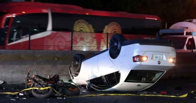 motociclista ladrones Edomex