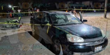Motociclista muere tras choque en ejido de Ciudad Victoria; el conductor huyó