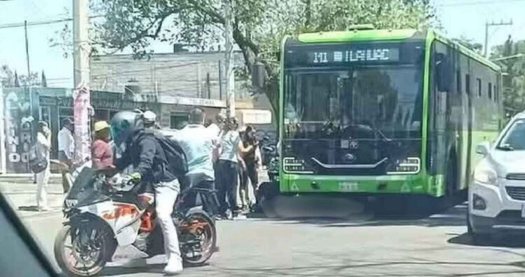 Alcaldía Tláhuac motociclista arrollado