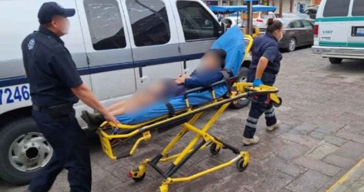 Motociclista pareja accidente Laredo