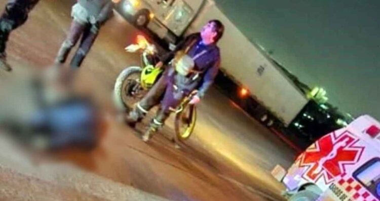 Motociclista pierde la vida tras chocar con un transporte de personal en Apodaca