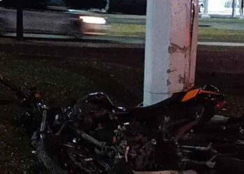 Motociclista pierde la vida tras impactarse contra un poste en Zapopan, Jalisco