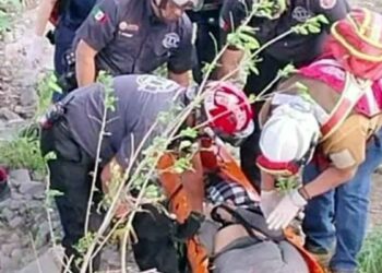 Mujer es rescatada con vida tras lanzarse del Puente Atirantado en San Pedro, NL