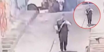Mujer escapa de intento de secuestro en Naucalpan; cámaras captan el momento
