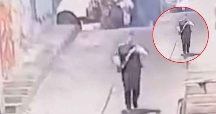 Mujer escapa de intento de secuestro en Naucalpan; cámaras captan el momento