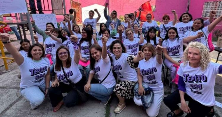 Mujeres de Tepito conmemoran el 8M con talleres de prevención de la violencia