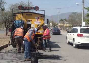 Municipio de Victoria sigue con intensa rehabilitación de calles