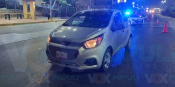 Niña es atropellada a pocos metros de puente peatonal en Altamira, Tamaulipas