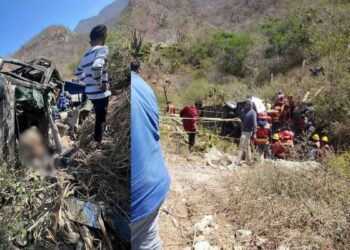 Oaxaca: Vuelca autobús en la Autopista Mitla-Tehuantepec y deja al menos 11 muertos