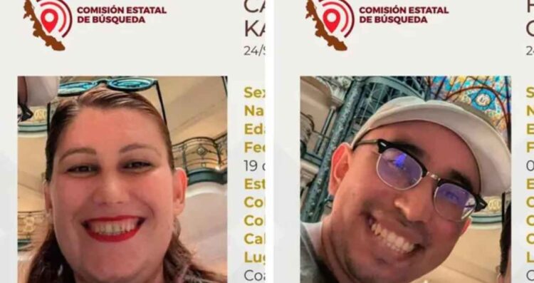 Ofrecen recompensa por información que ayude a localizar a pareja estadounidense desaparecida