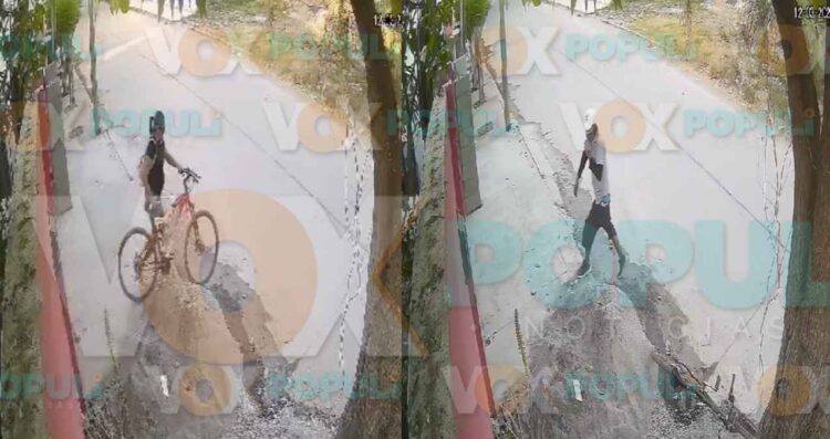Pareja de ladrones es captada robando una casa a plena luz del día en Ciudad Victoria