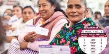 Pensión Mujeres Bienestar 2025 Calendario de pagos del bimestre marzo-abril para adultas mayores