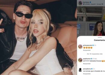 Peso Pluma y Kenia Os confirman su romance con mensajes en redes sociales