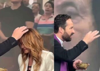Presentadores del programa Hoy celebran el Miércoles de Ceniza