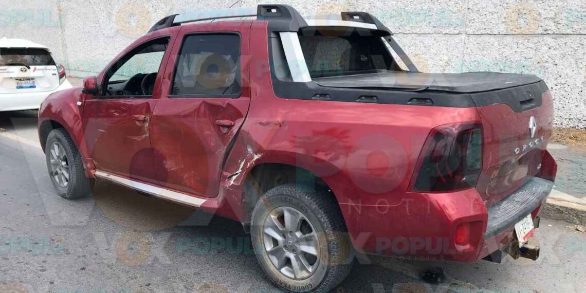 Protagonizan choque con lesionado al ver luz verde en bulevar de Ciudad Victoria