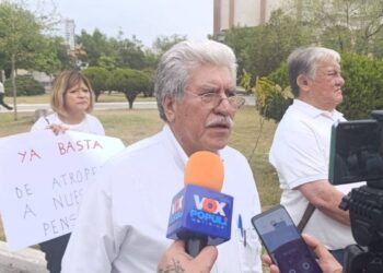 Protestas de jubilados en Ciudad Victoria