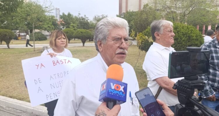 Protestas de jubilados en Ciudad Victoria