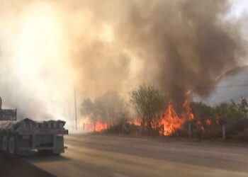 Hay cuatro detenidos: Provocan incendios en Apodaca