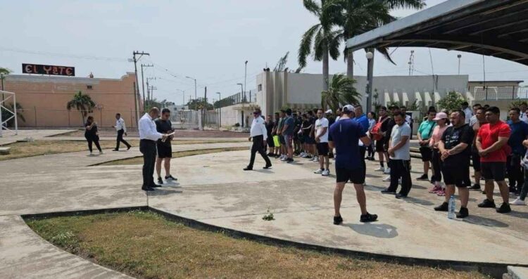 Realizan pruebas físicas a aspirantes a Tránsito y Vialidad en Ciudad Madero