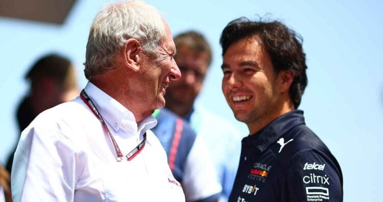 Red Bull Sergio Pérez Marko