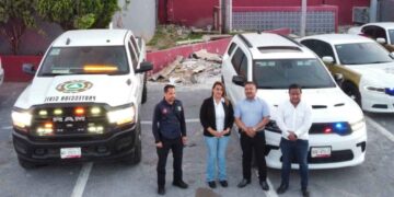 Refuerzan seguridad en Matamoros con operativo nocturno