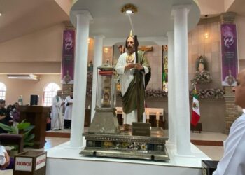 Reliquias de San Judas en Matamoros