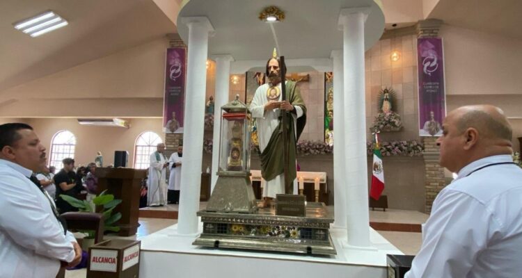 Reliquias de San Judas en Matamoros