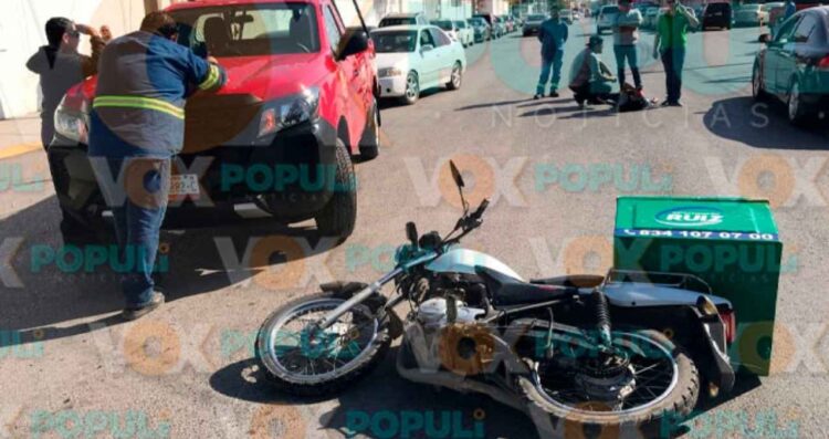 repartidor grave camioneta