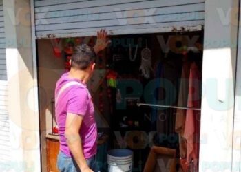Reportan robos a cuatro locales en la bajada 20 de noviembre de Tampico, Tamaulipas