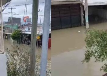 Reynosa, Tamaulipas: Reportan que aún hay personas atrapadas en las plantas altas de las casas en la colonia Lomas del Villar tras fuertes lluvias