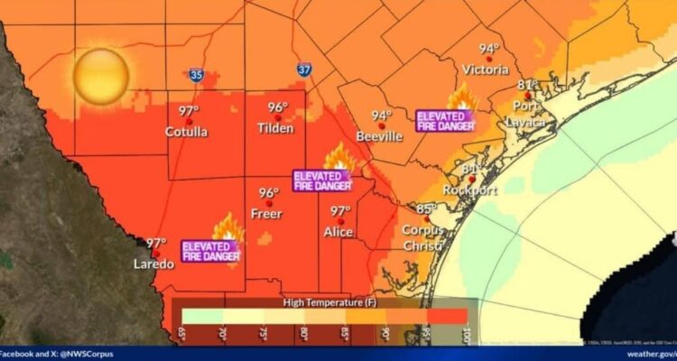 Riesgo de incendios forestales Nuevo Laredo