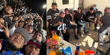 Graban video Santa Fe Klan y El Millonario video en Apodaca, NL