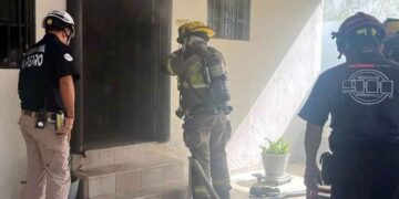 Se incendia vivienda en San Pedro por aparente cortocircuito