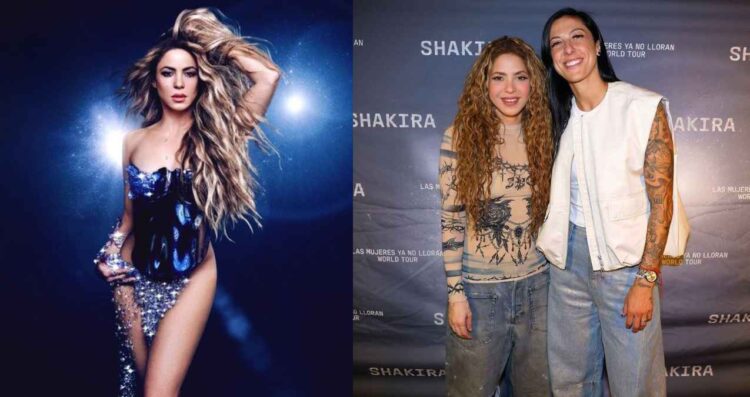 La futbolista Jennifer Hermoso recibió esta invitación de Shakira