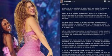 Shakira suspende segundo concierto en Chile por problemas técnicos con el escenario