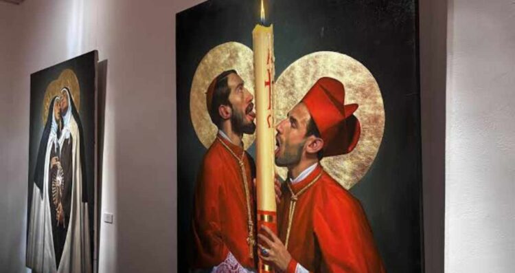 Suspenden exposición "La venida del Señor" en la UNAM ¿Burla a la fe?