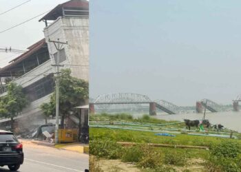 Terremoto de magnitud de 7.7 en Tailandia y Myanmar deja graves daños