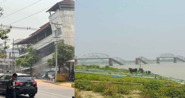 Terremoto de magnitud de 7.7 en Tailandia y Myanmar deja graves daños