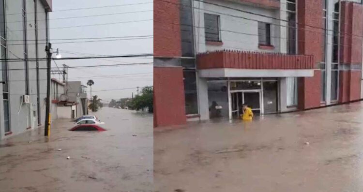 Tormenta Reynosa inunda Colonia