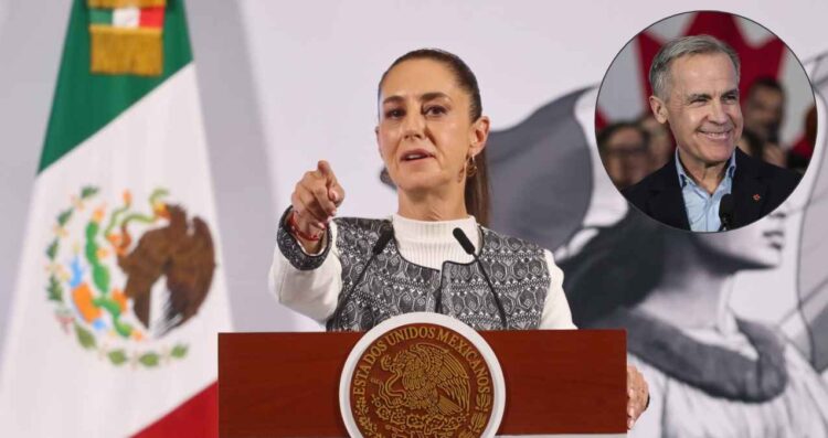 “Trabajaremos para fortalecer lazos”: Claudia Sheinbaum felicita a Mark Carney por su nombramiento como Primer Ministro de Canadá