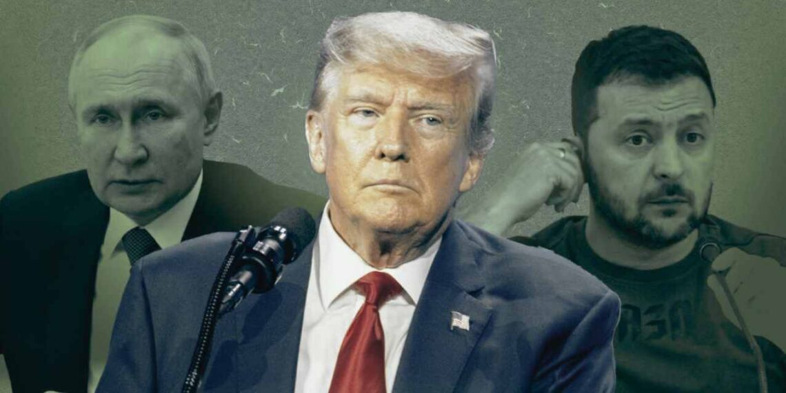 Trump dice que negociar con Ucrania es más difícil que con Rusia