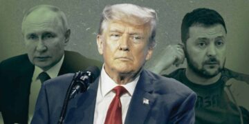 Trump dice que negociar con Ucrania es más difícil que con Rusia