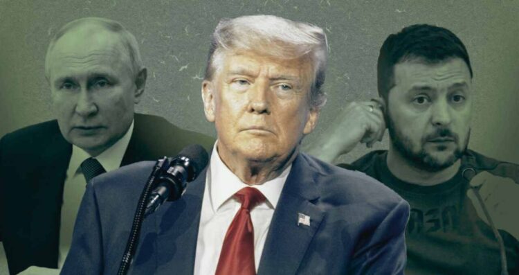 Trump dice que negociar con Ucrania es más difícil que con Rusia