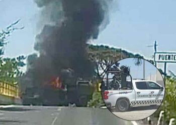 (VIDEOS) Autoridades confirman bloqueos y enfrentamientos en Casimiro Castillo, Jalisco