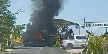 (VIDEOS) Autoridades confirman bloqueos y enfrentamientos en Casimiro Castillo, Jalisco